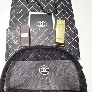 CHANEL Black and Gold Cosmetic Collection